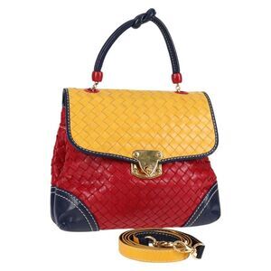 Pre Loved bottega veneta Women Red Handbags